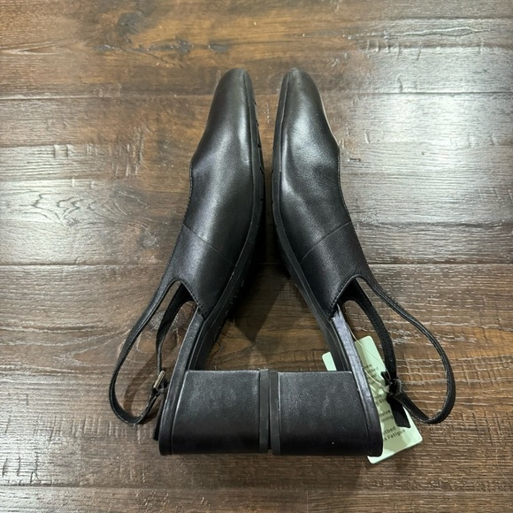 Easy Spirit Evolve Evrita Black Leather Heels Size 9 Women - Picture 8 of 12